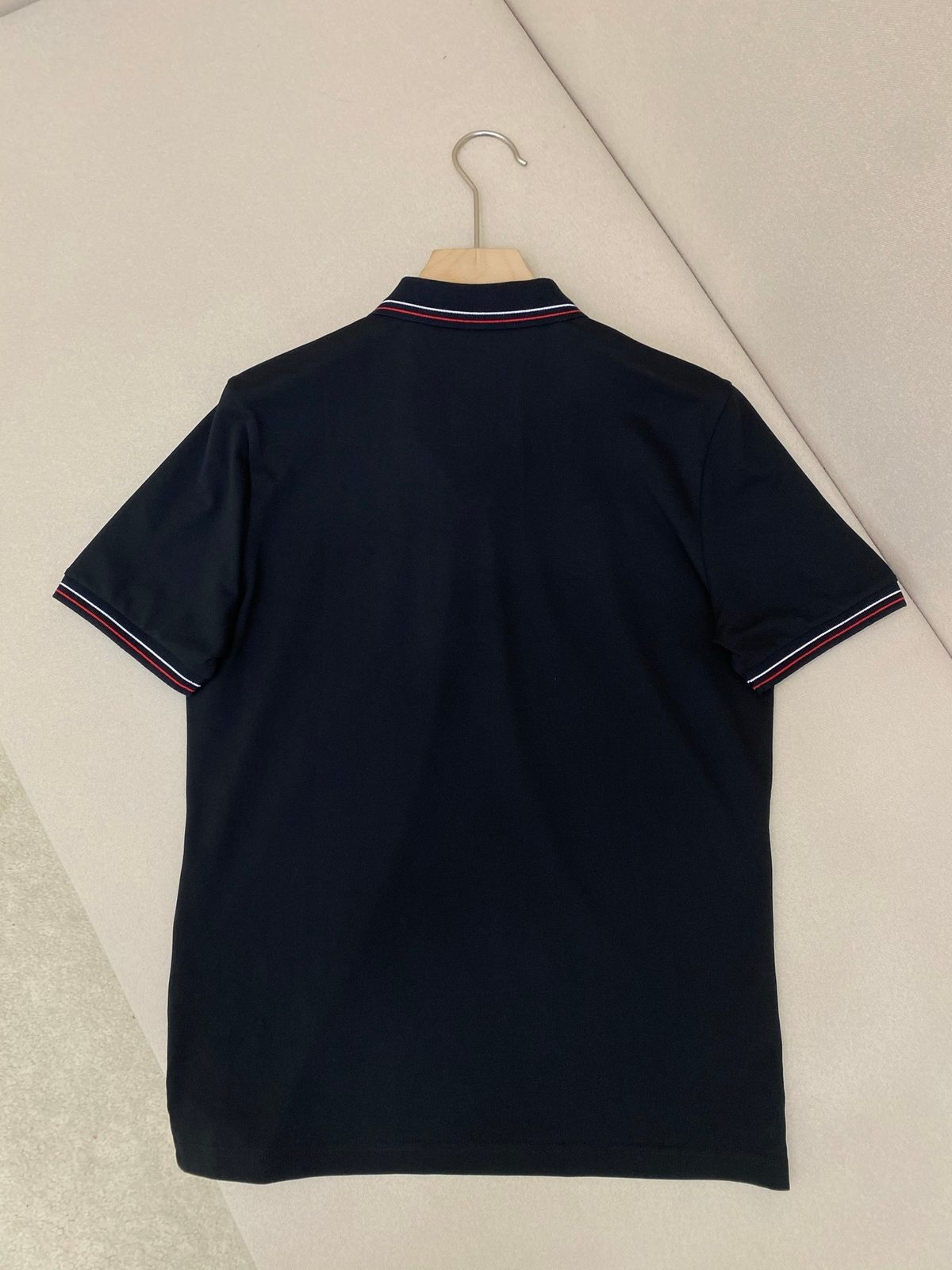 Men's Striped Collar Polo Shirt