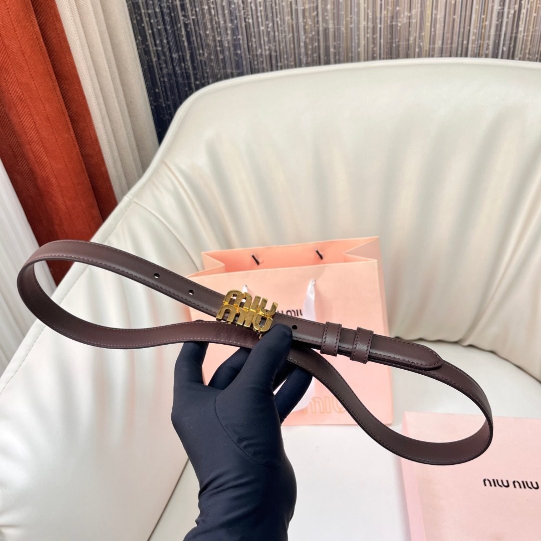 Miu Miu Leather Belt