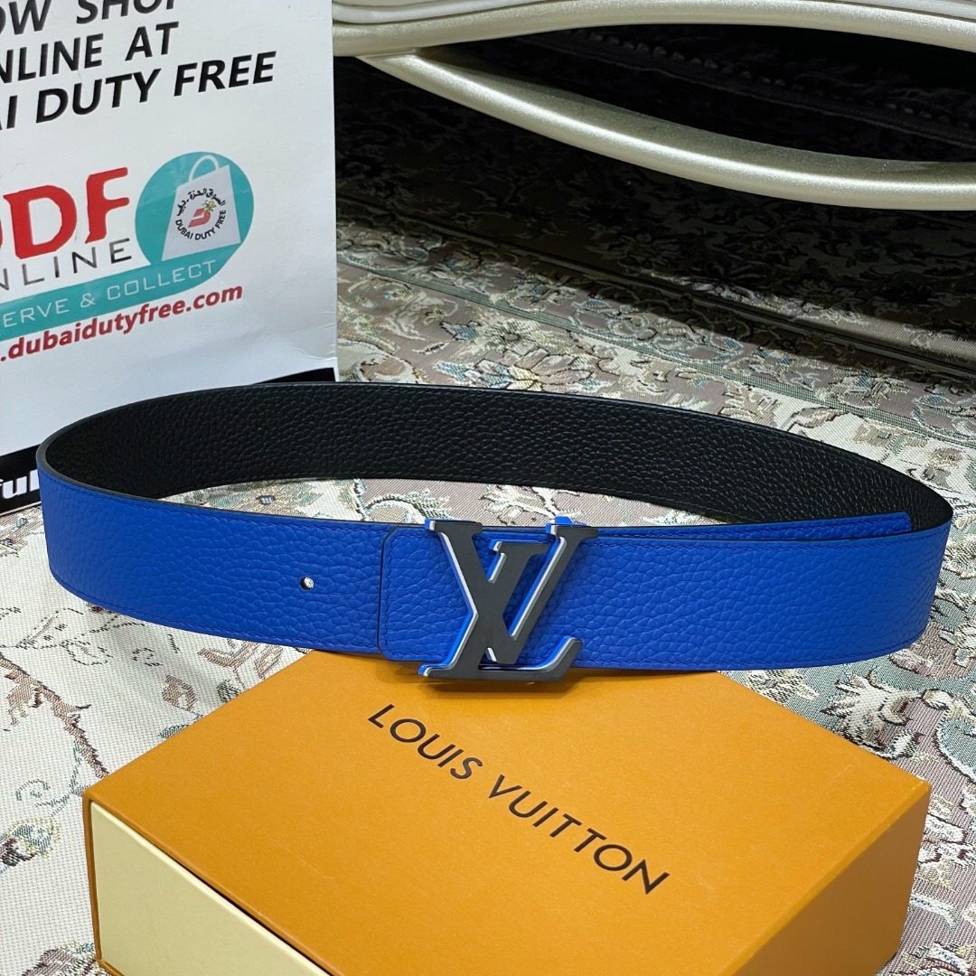 Louis Vuitton LV Initials Reversible Leather Belt