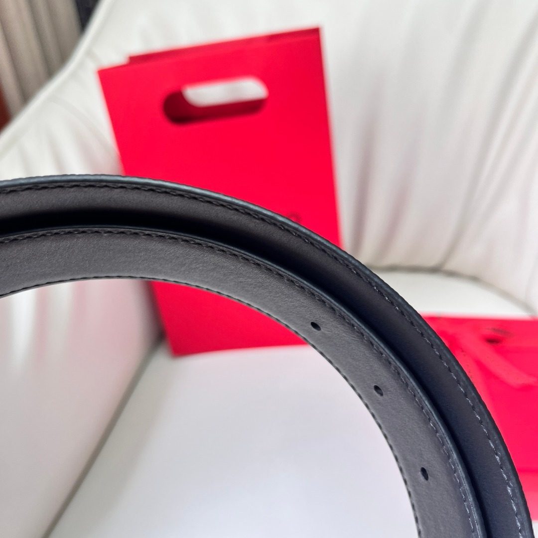 Ferragamo Gancini Leather Belt