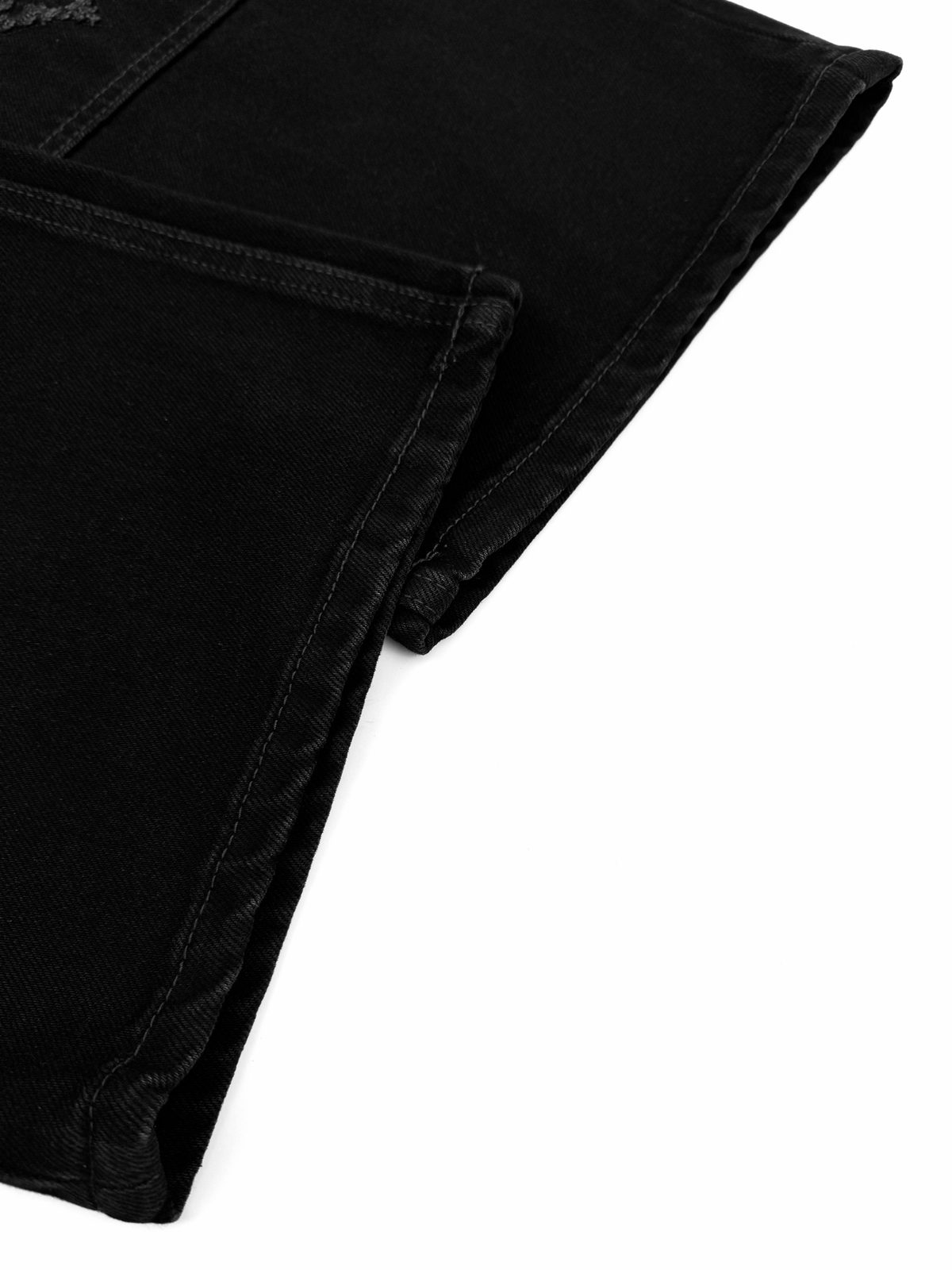 Louis Vuitton Monogram Water-Washed Distressed Jeans