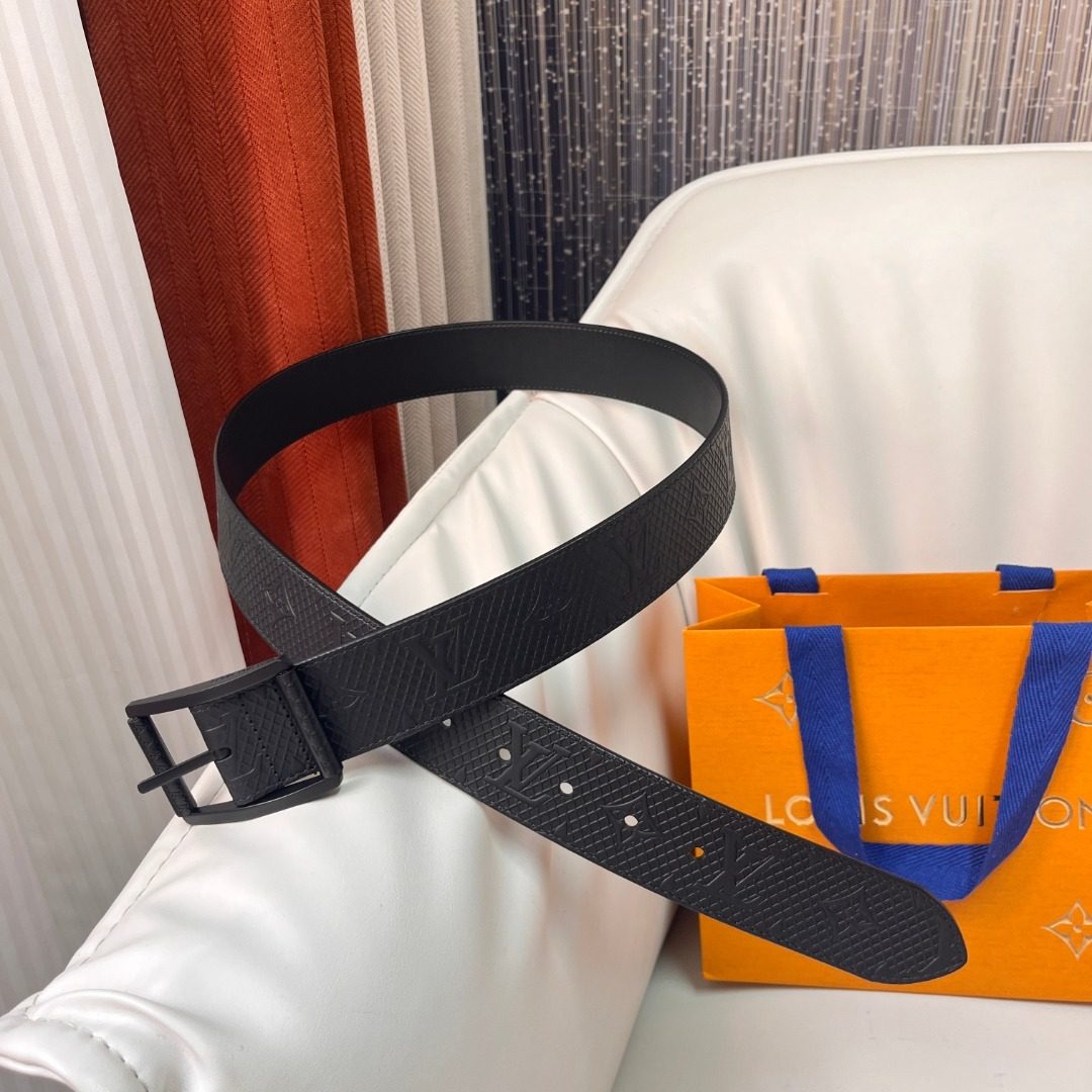 Louis Vuitton Damier Leather Belt