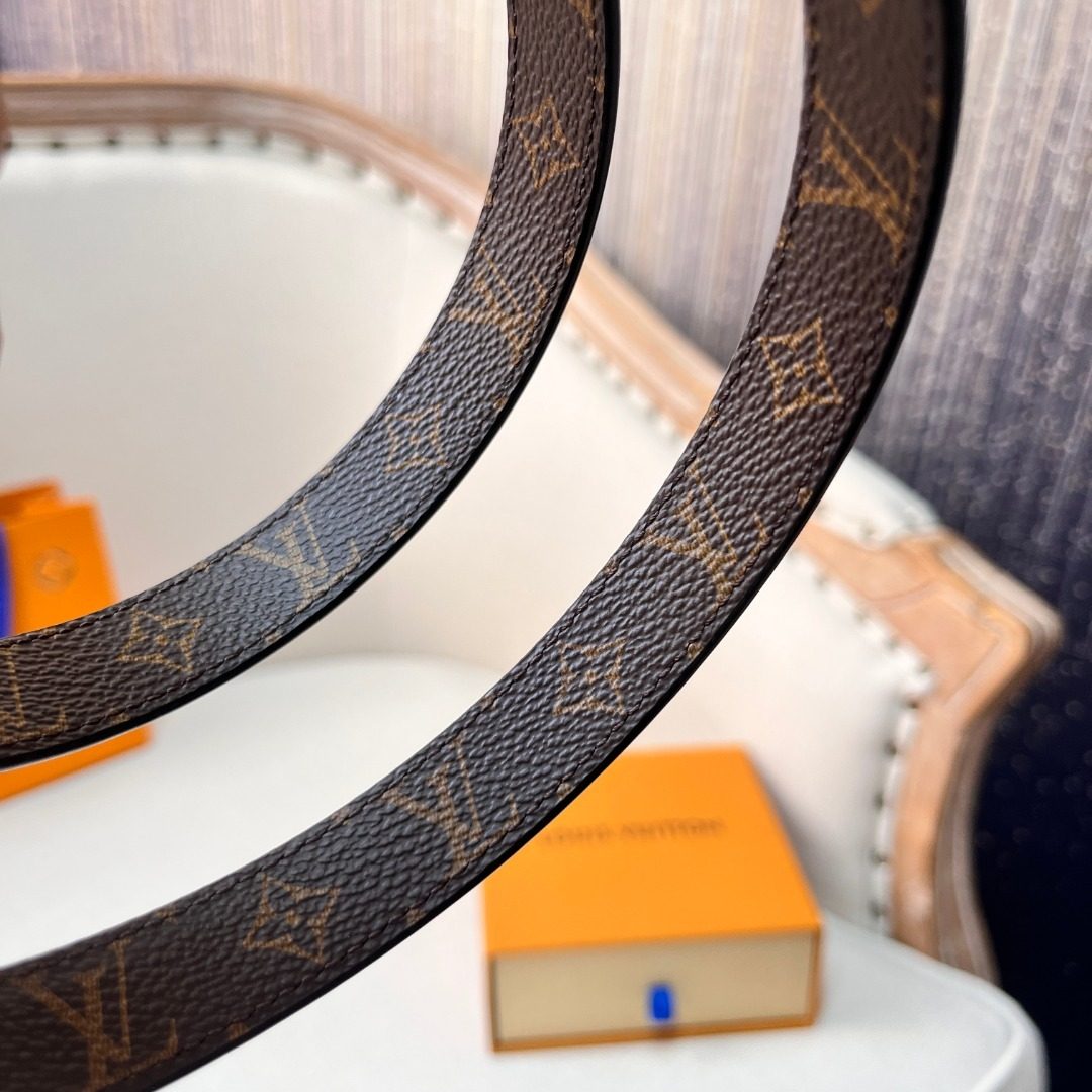 Louis Vuitton Monogram Canvas Belt