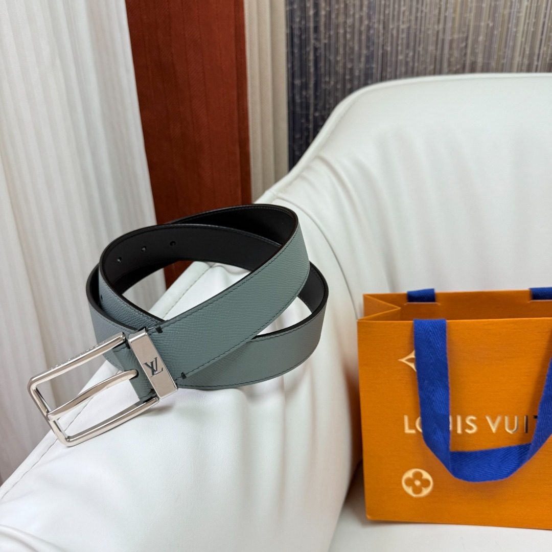 Louis Vuitton Reversible Leather Belt