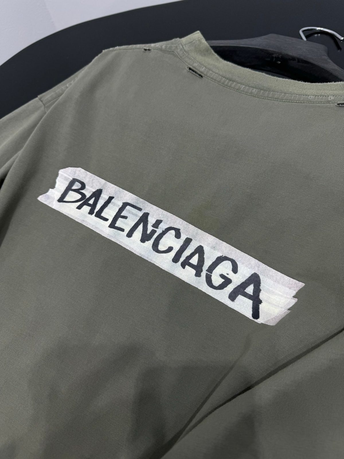 Balenciaga Logo Print Oversized T-Shirt