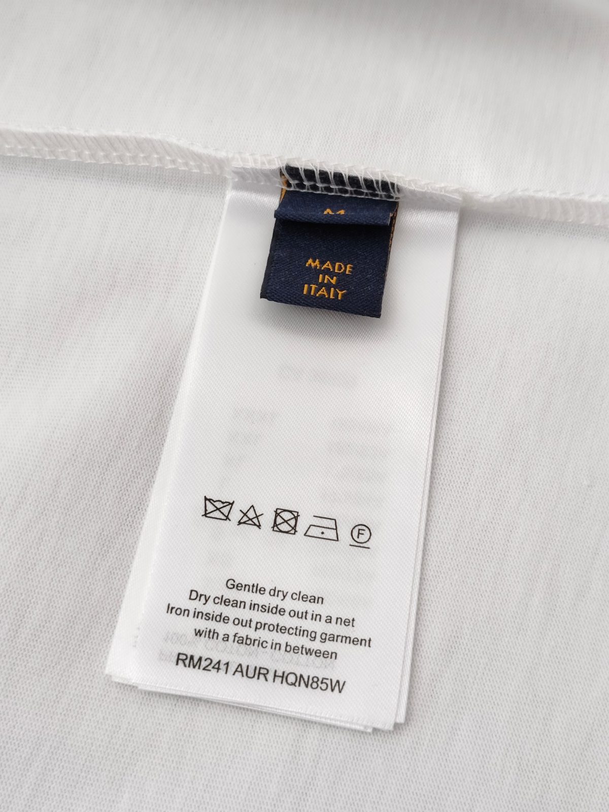 L.V.M. Luxury Essentials White Graphic T-Shirt