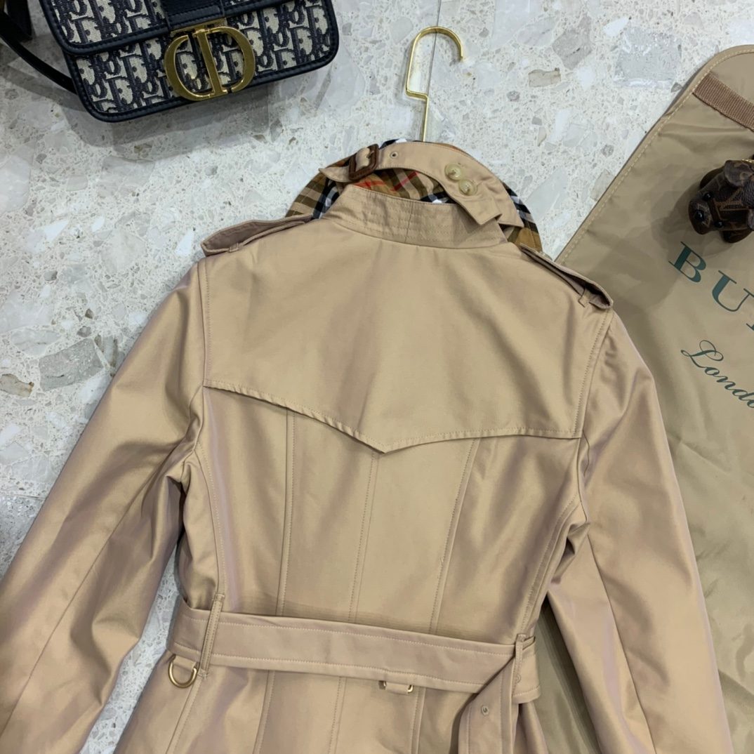 Burberry Vintage Check Trench Coat
