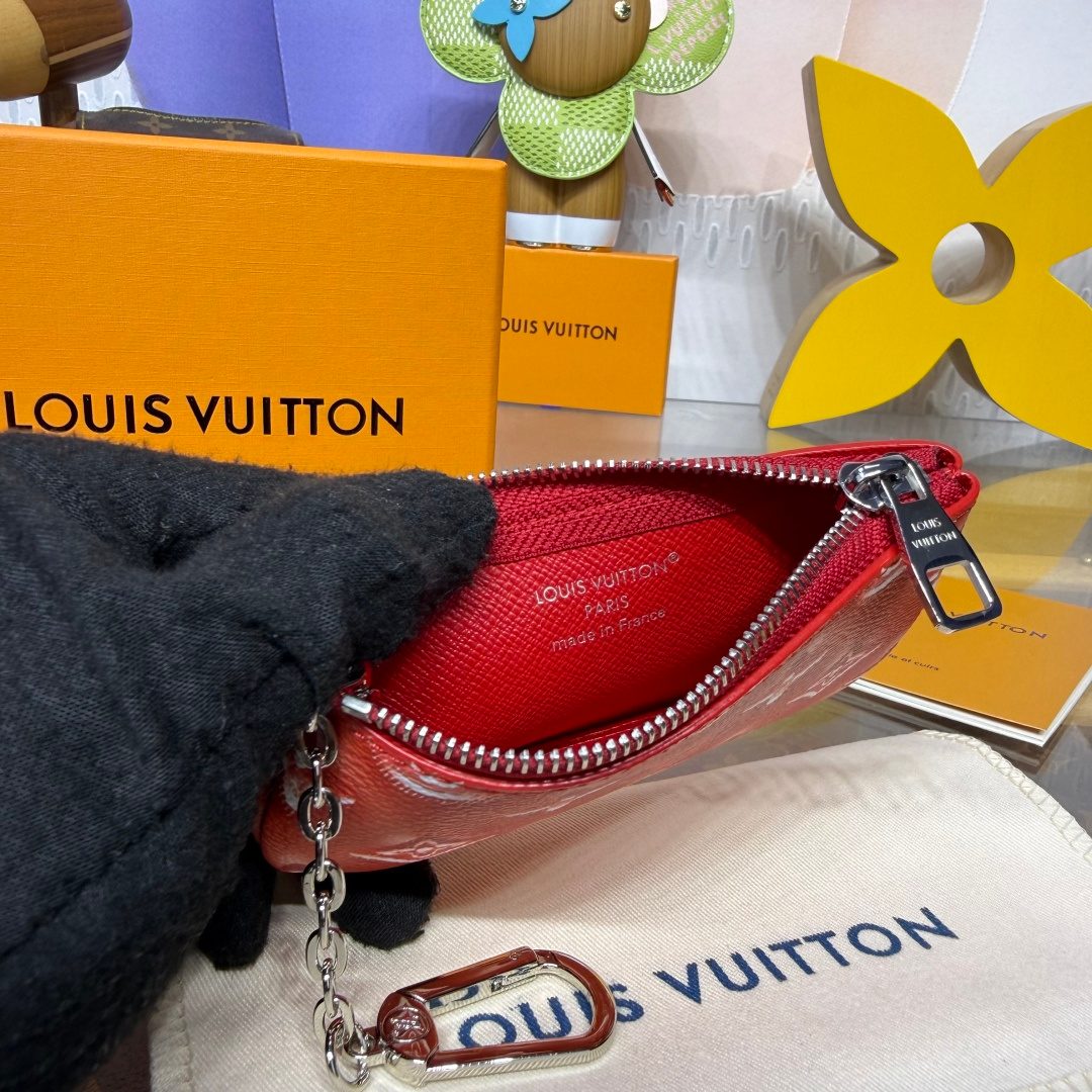 Louis Vuitton Epi Leather Red Pouch