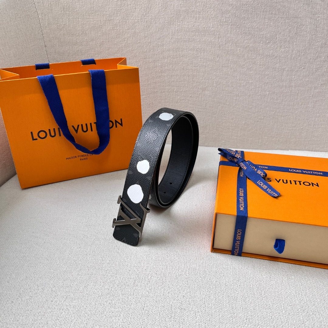 Louis Vuitton x Yayoi Kusama Leather Belt 2023