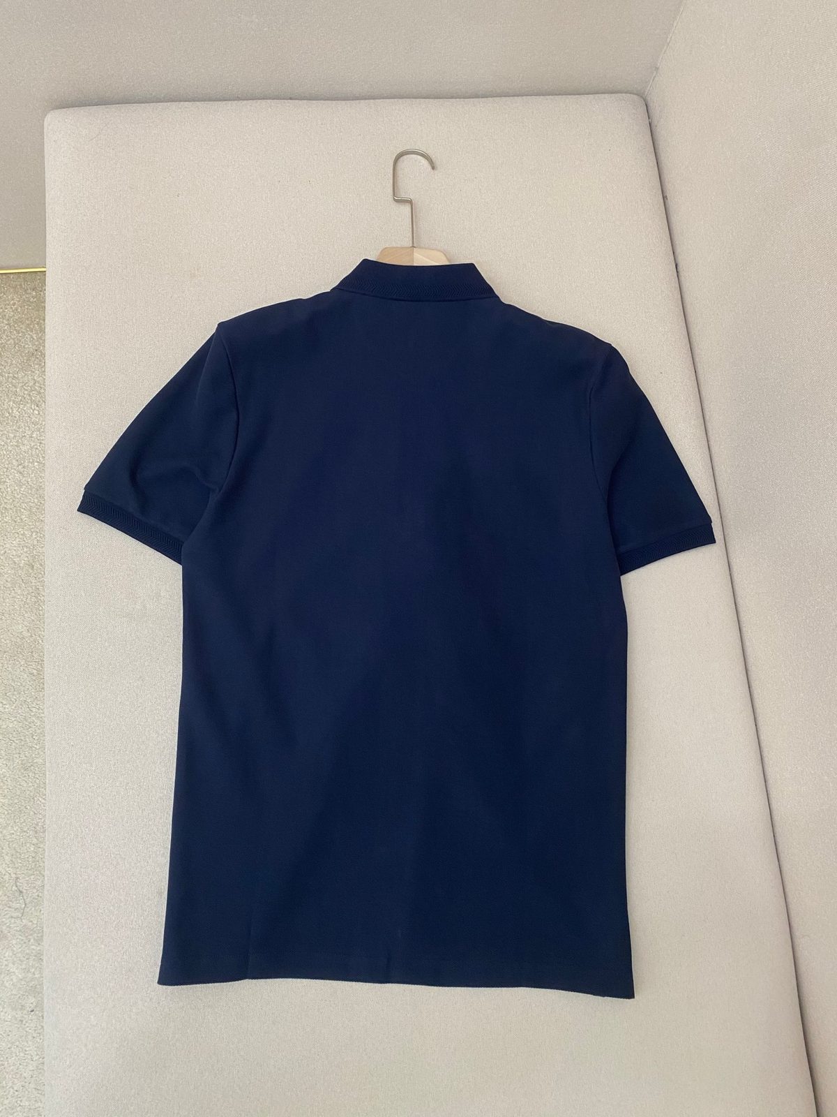 Burberry Navy Cotton Polo Shirt