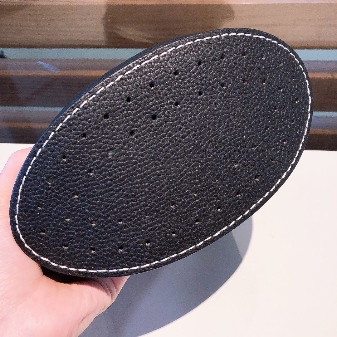 Delvaux Black Leather Crossbody Bag