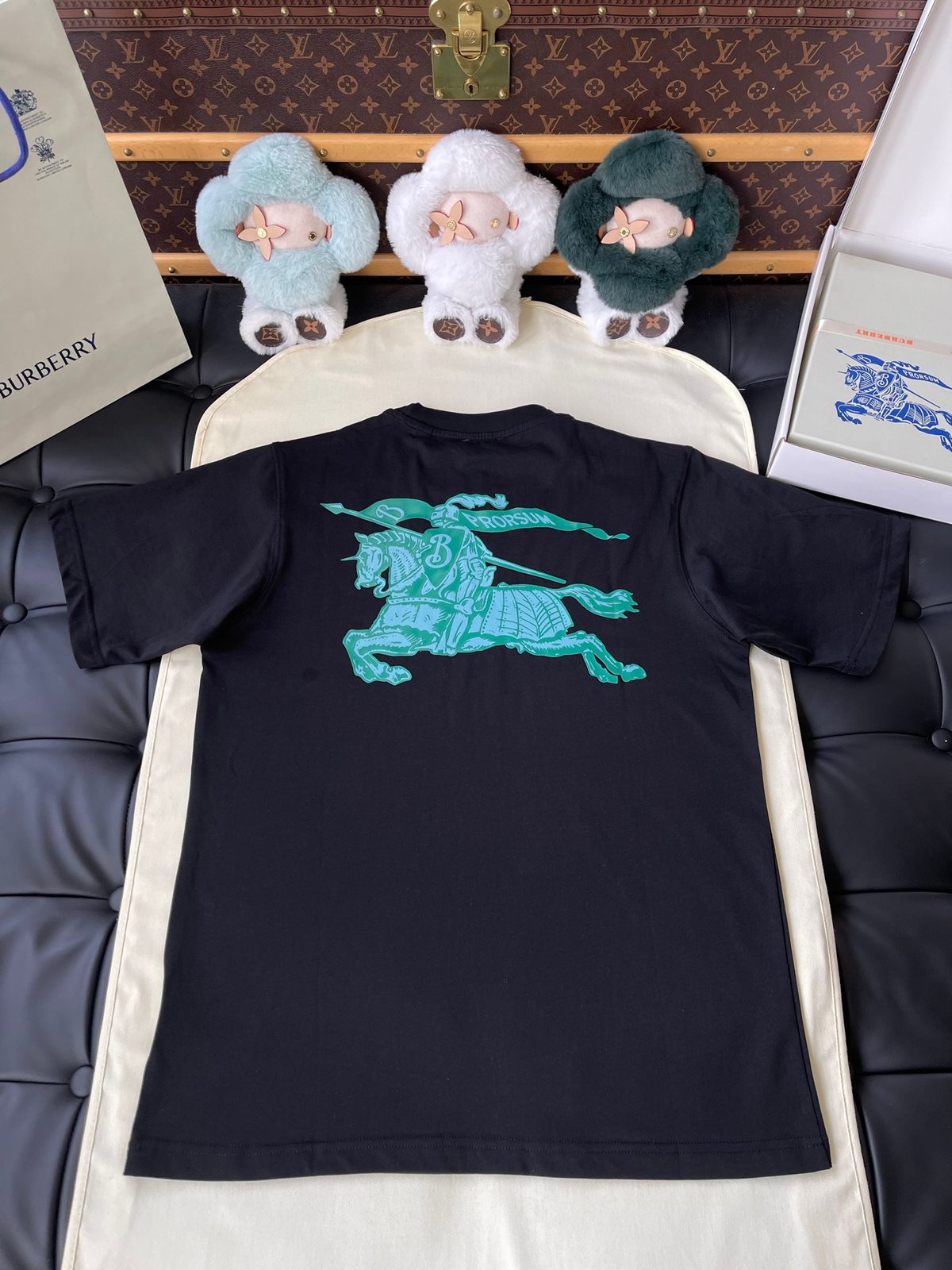 Burberry Equestrian Knight Graphic T-Shirt