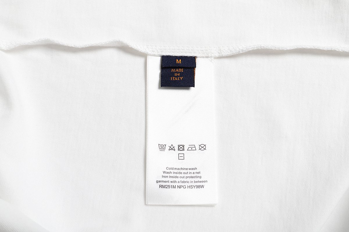 Italian Made White Crewneck T-Shirt