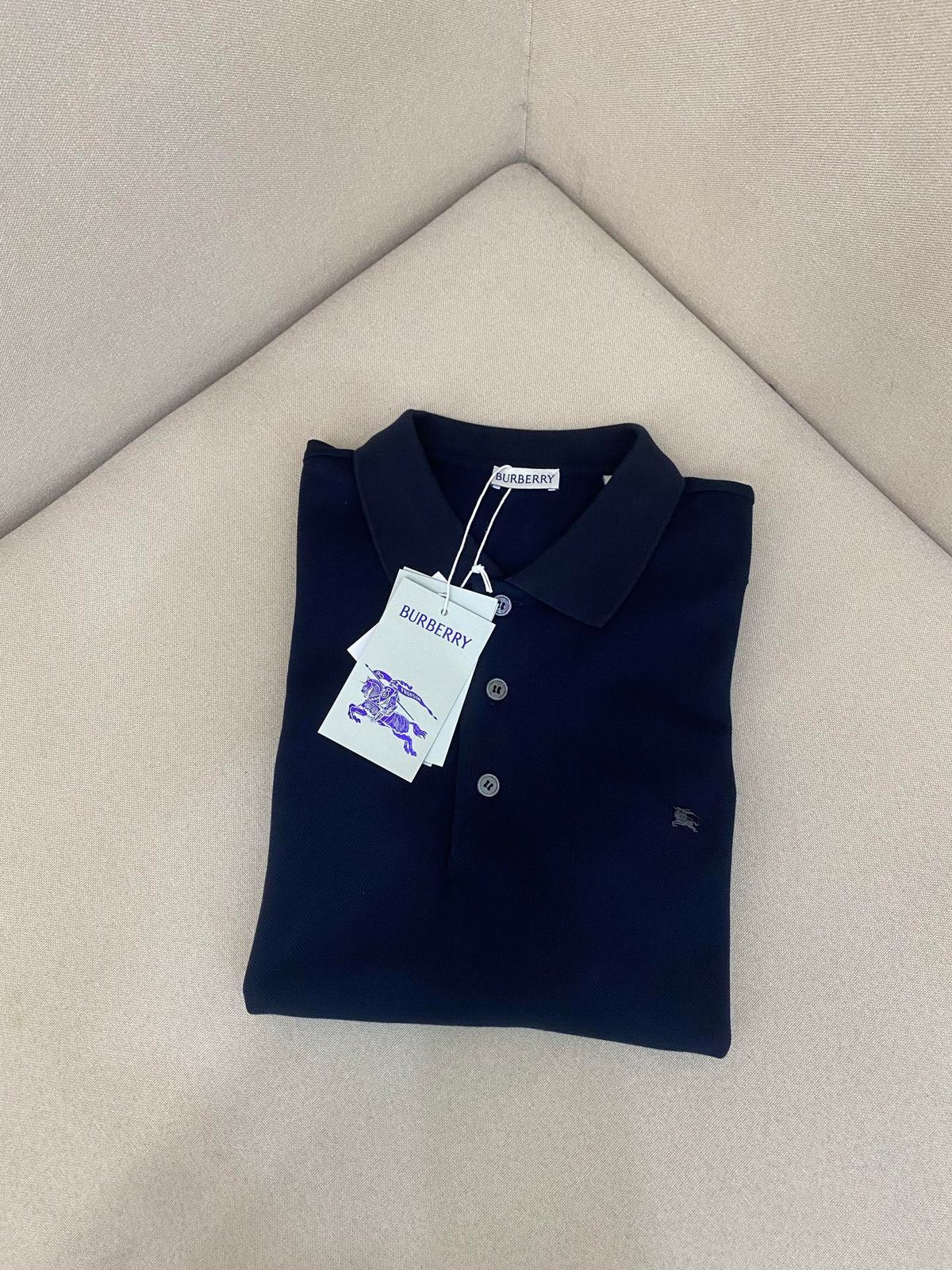 Burberry EKD Polo Shirt Navy