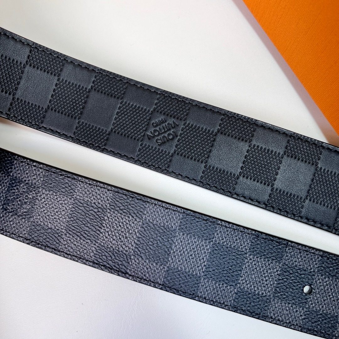 Louis Vuitton Damier Canvas Leather Belt