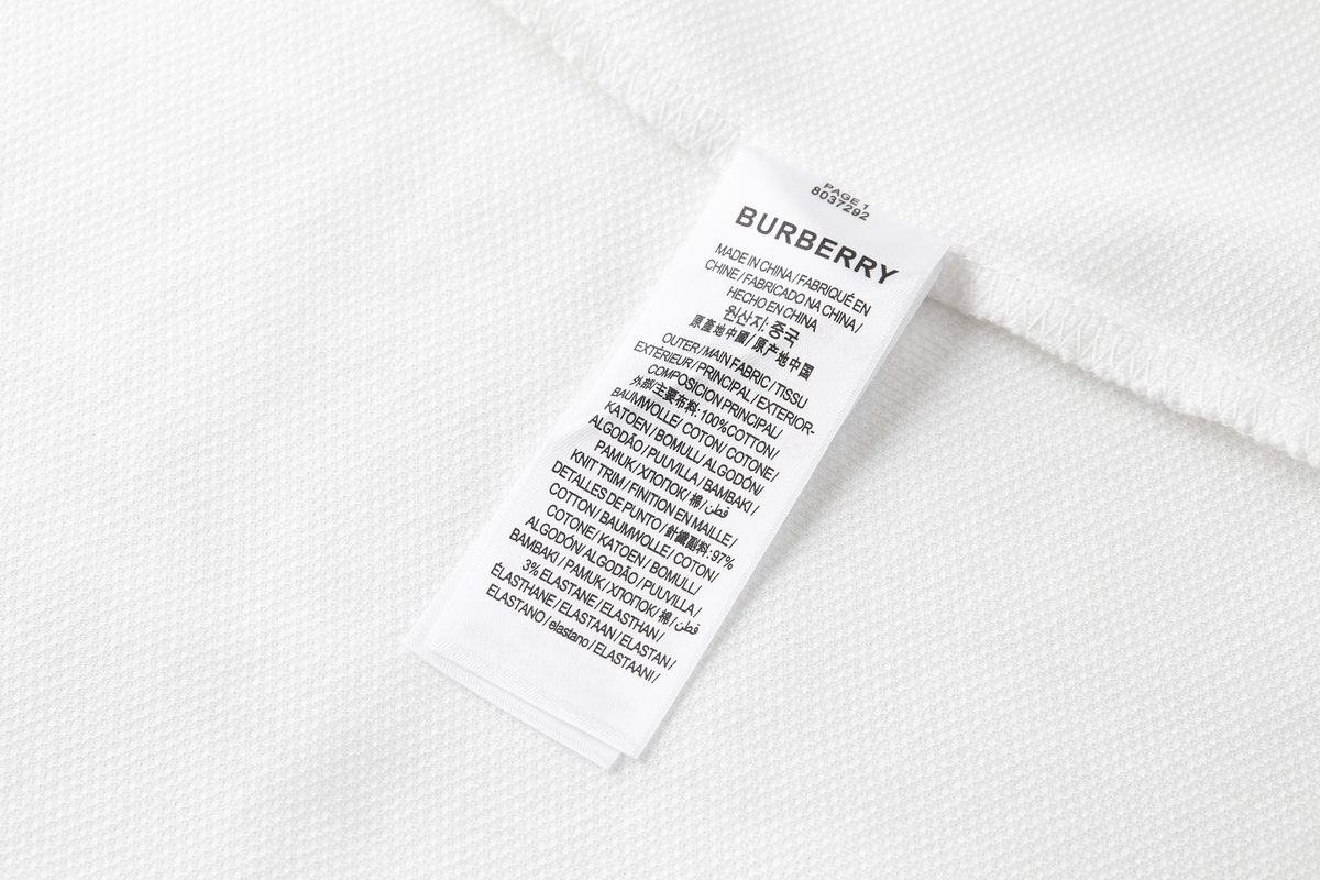 Burberry Equestrian Embroidered Polo Shirt