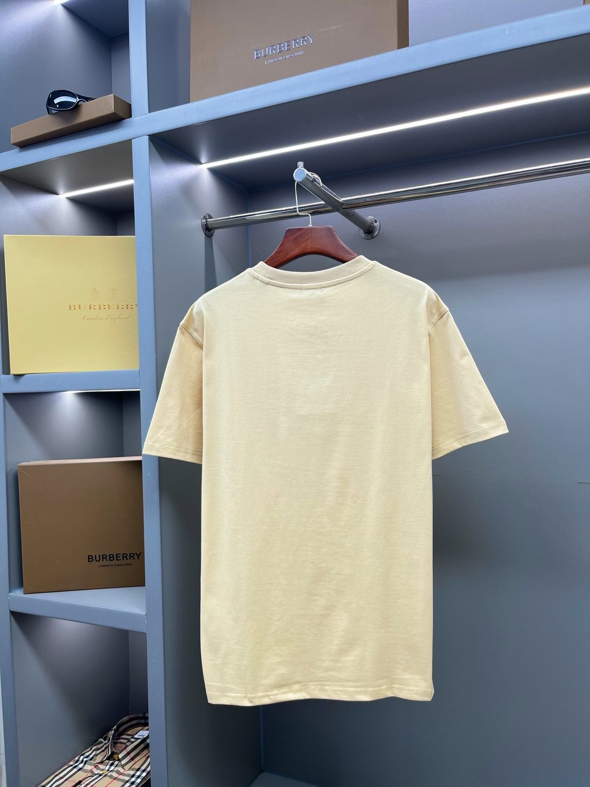 Burberry EKD Embroidered Cotton T-Shirt