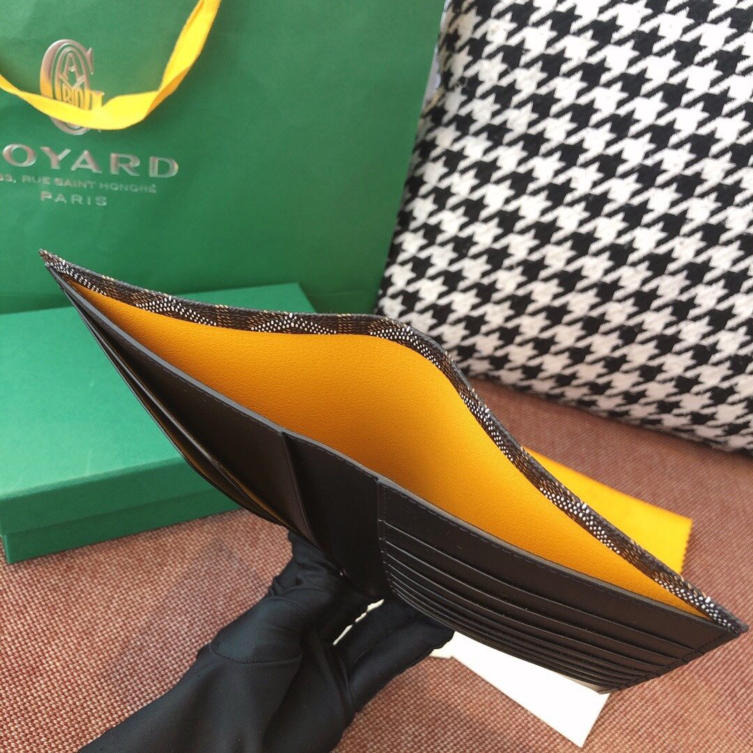 Goyard Cortège Bifold Wallet Black