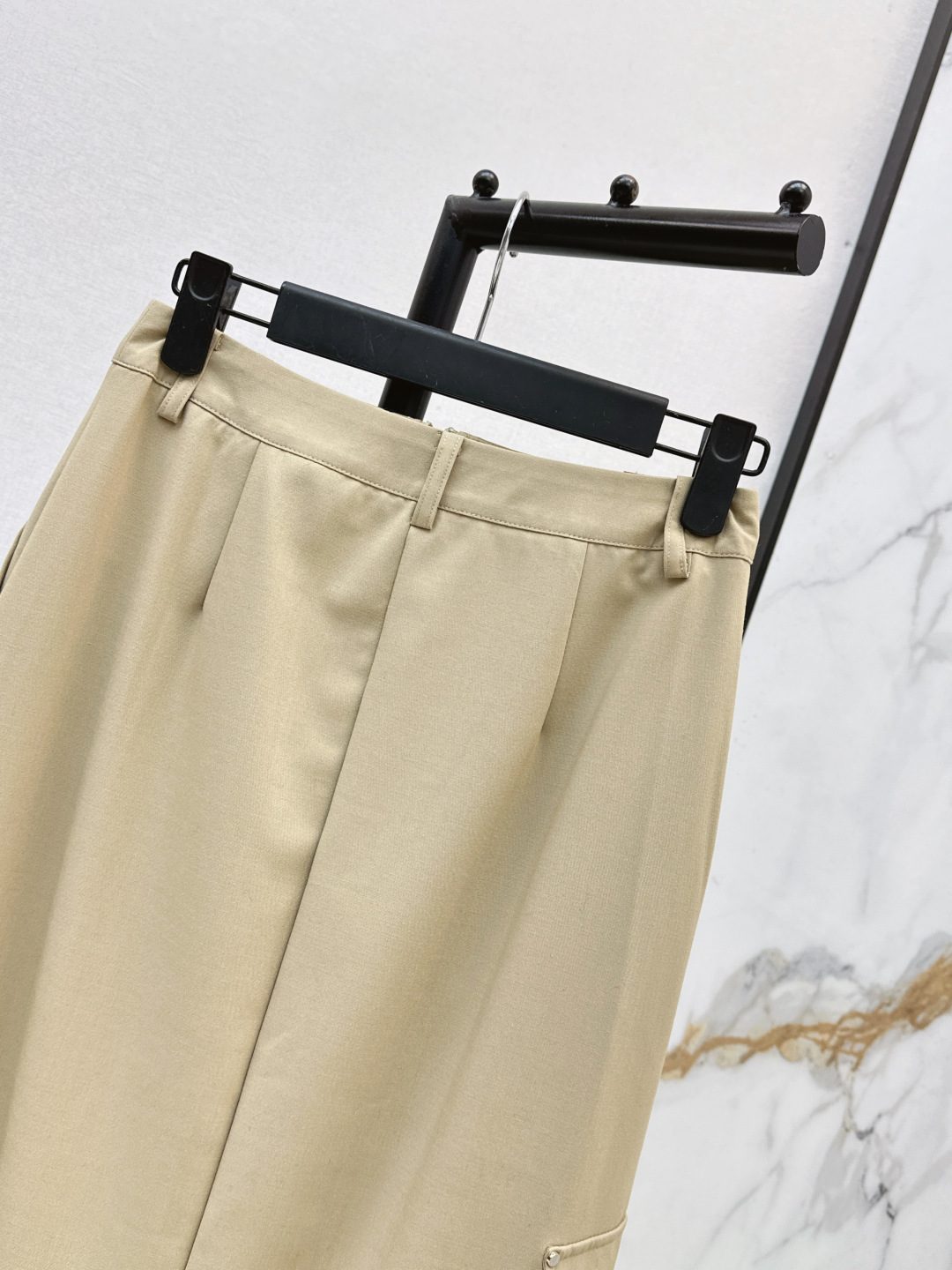 Prada Cargo Skirt Beige