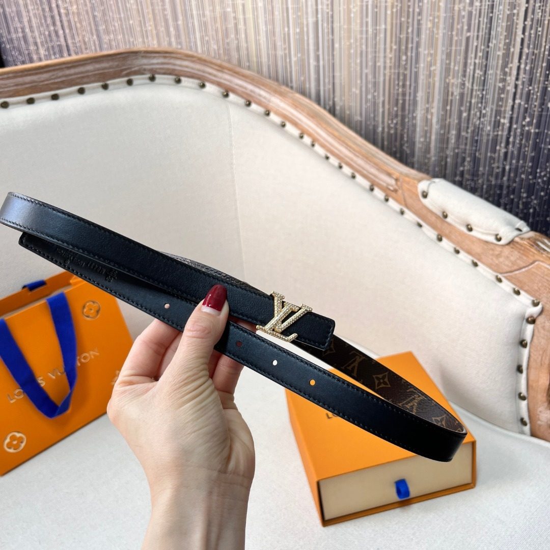 Louis Vuitton Monogram Canvas Reversible Belt
