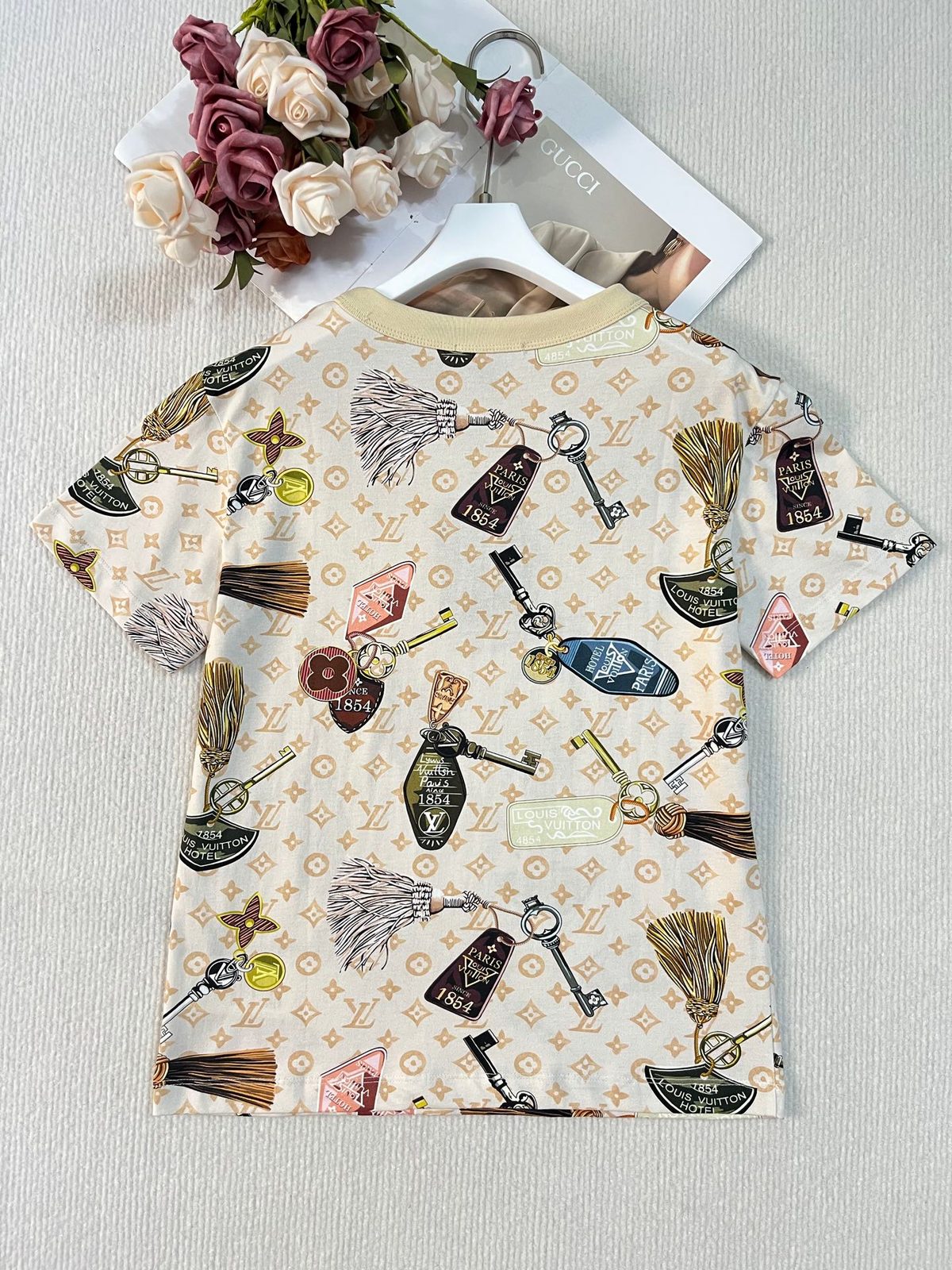 Louis Vuitton Monogram Charm Print T-Shirt