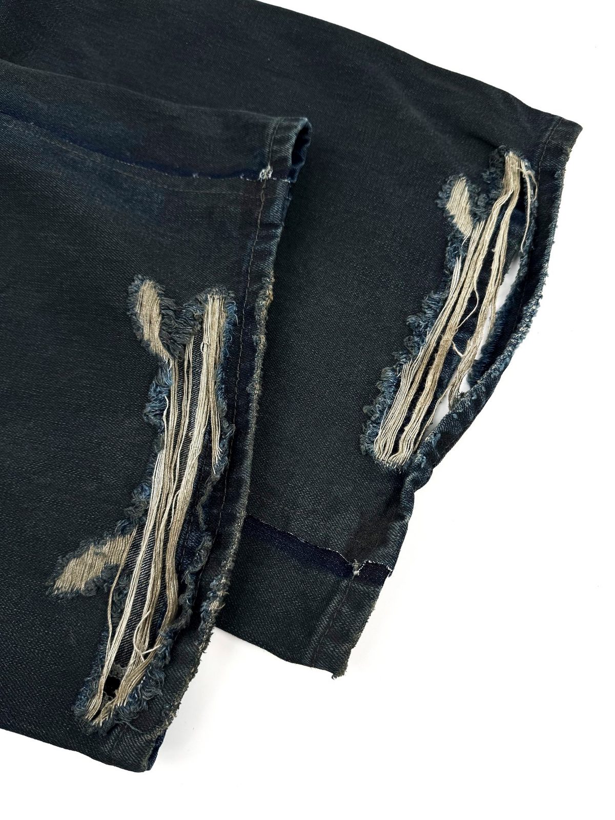 Balenciaga Patchwork Distressed Denim Jeans