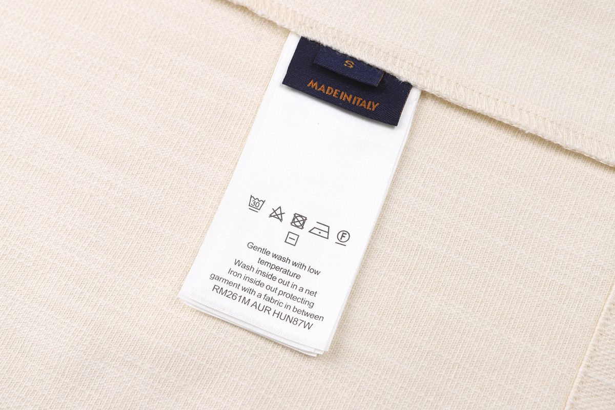 Louis Vuitton Silk Cotton Logo Shirt