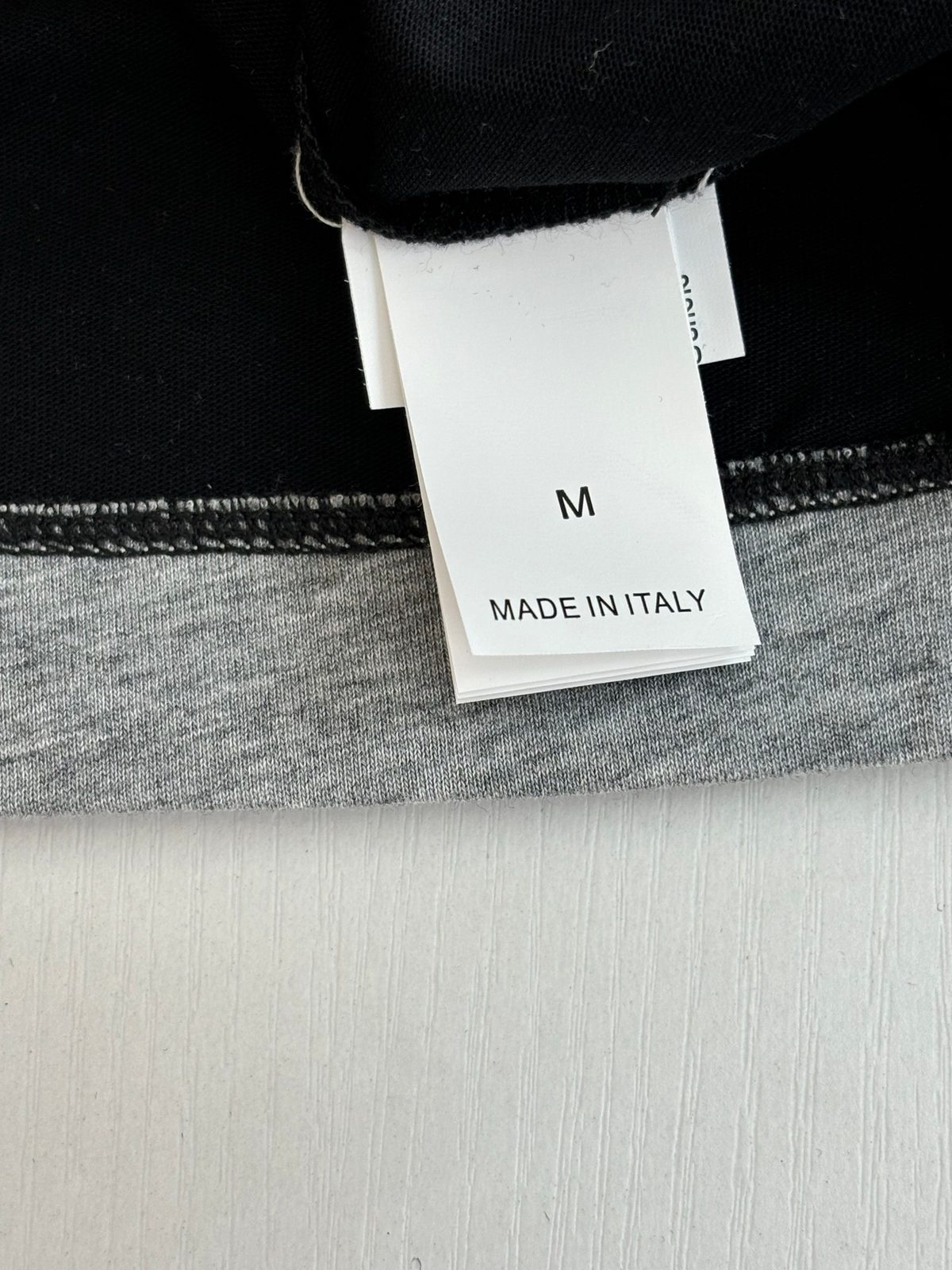 Luxury Black Crewneck T-Shirt Made in Italy