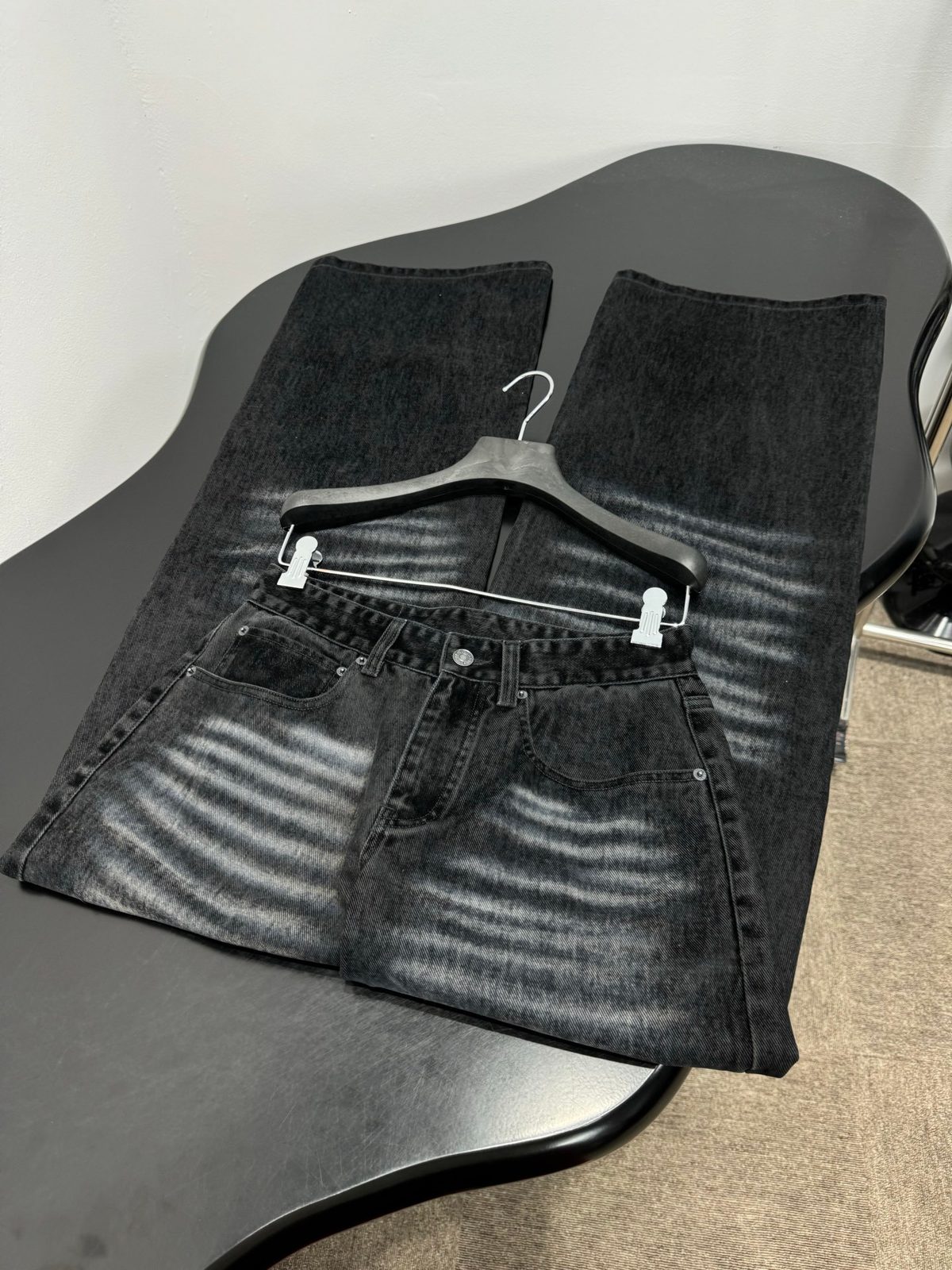 Balenciaga Dark Wash Denim Jeans