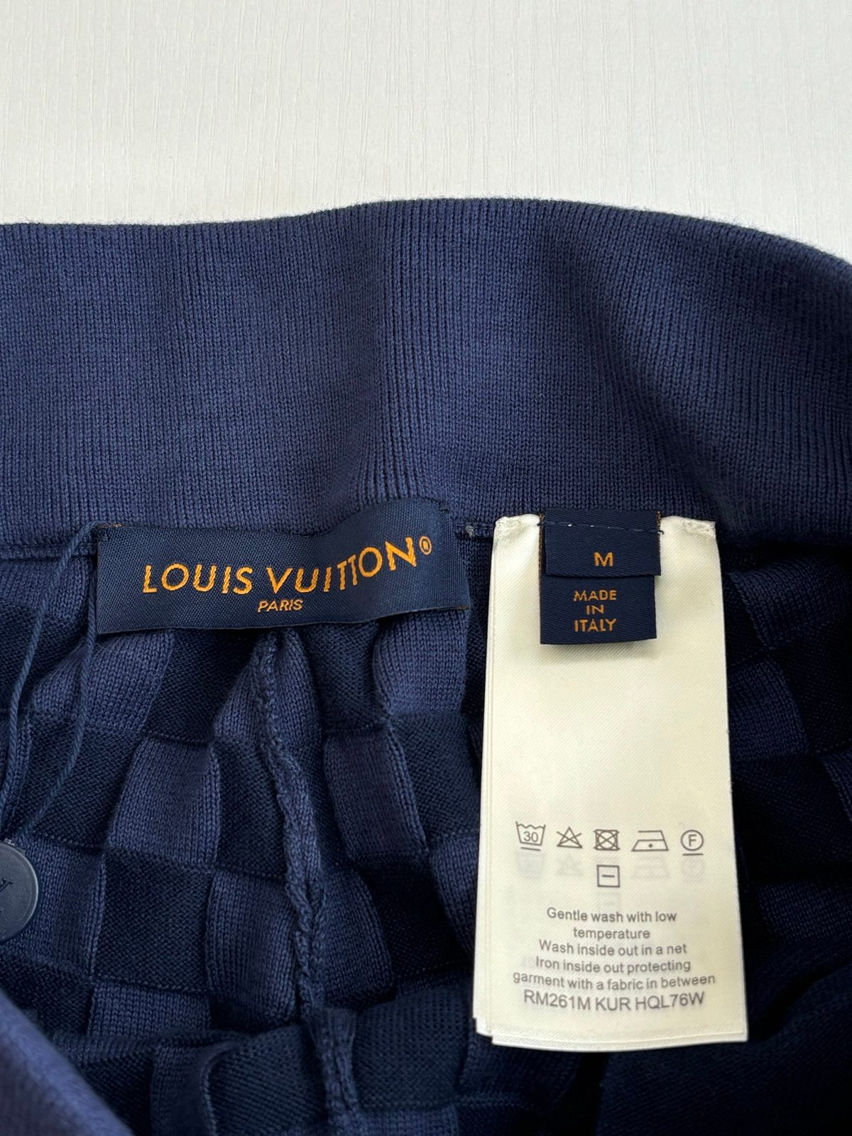 Louis Vuitton Damier Wool Shorts