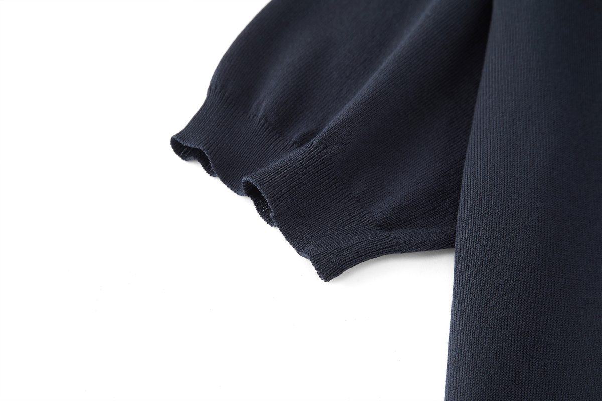LV Knit Polo Shirt Navy