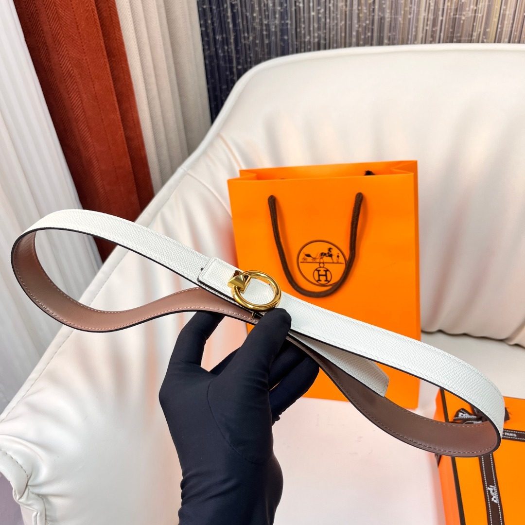 Hermès Reversible Leather Belt