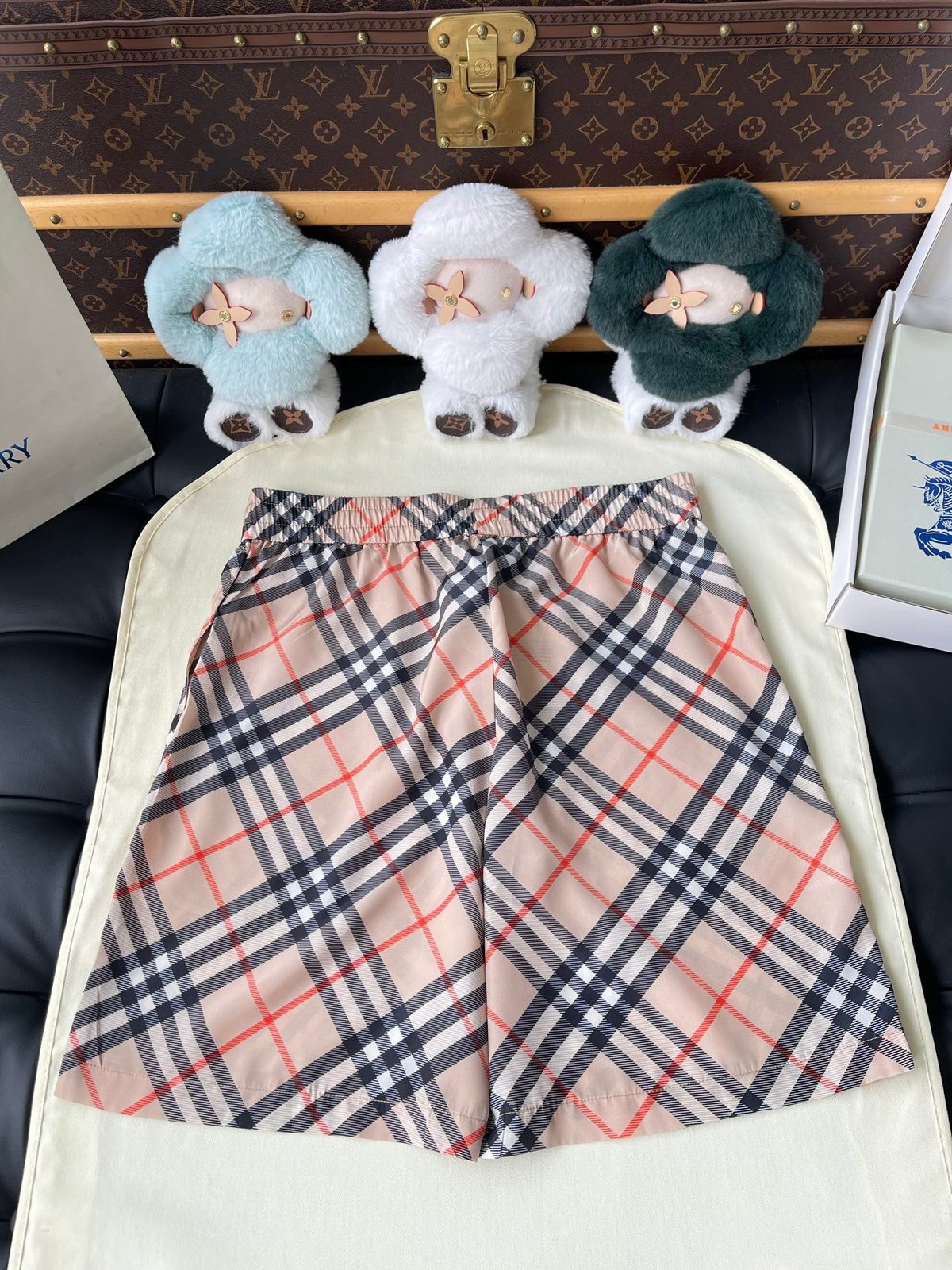 Burberry Check Swim Shorts