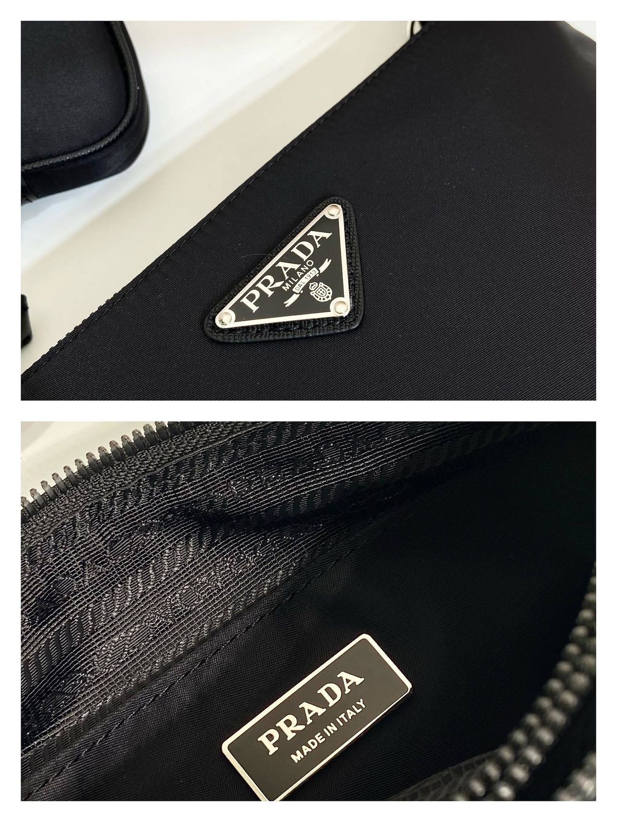 Prada Nylon Crossbody Shoulder Bag