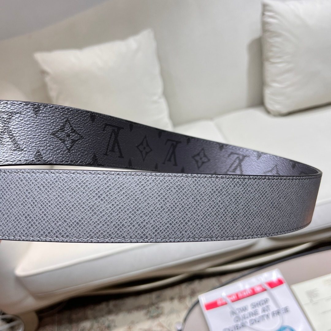 Louis Vuitton Damier Graphite Leather Belt