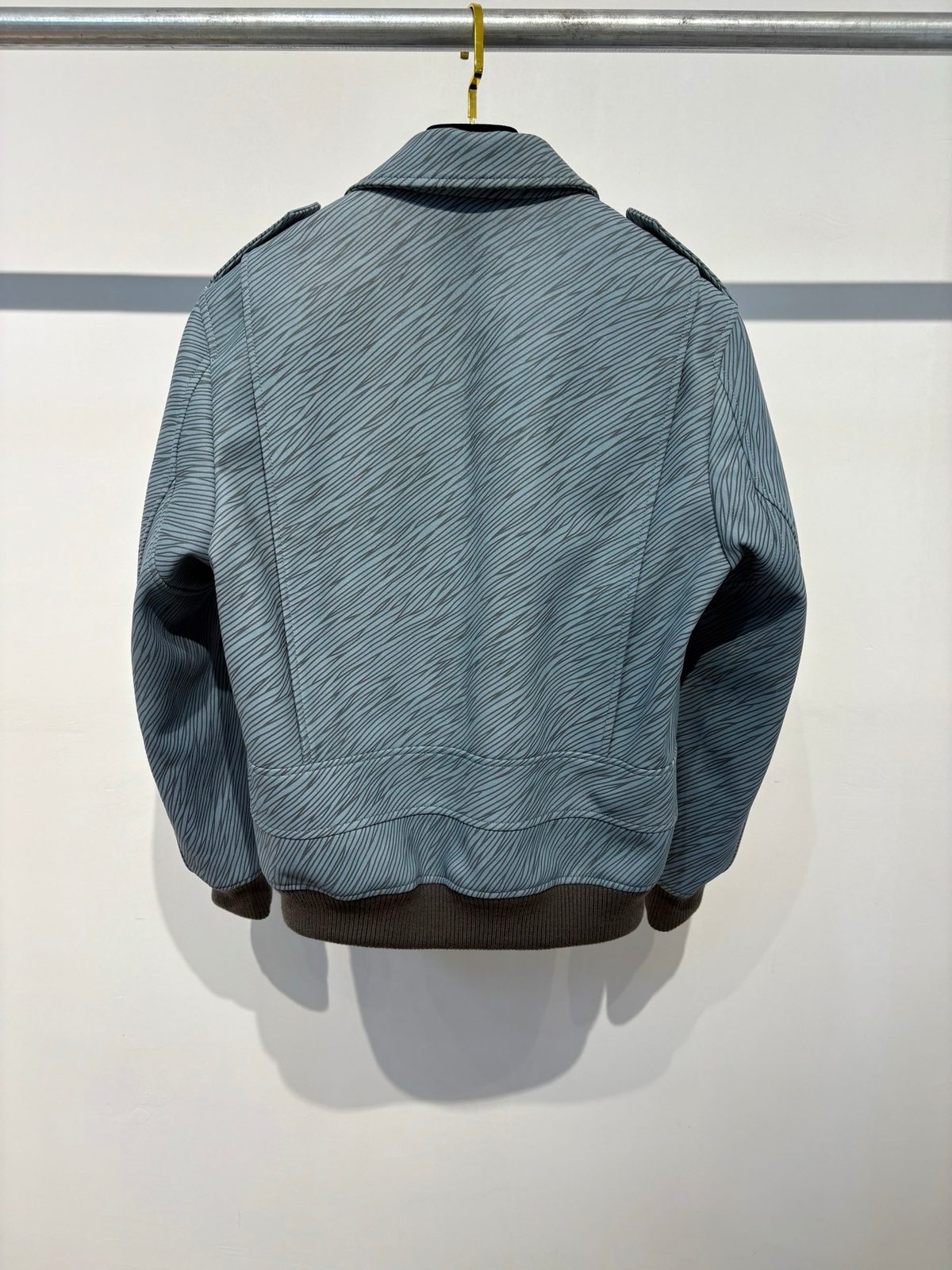 Louis Vuitton Monogram Striped Bomber Jacket