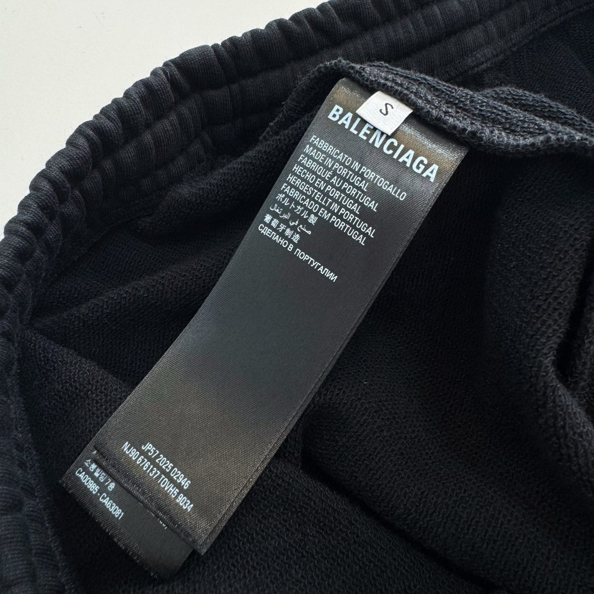 Balenciaga Black Crewneck Sweatshirt