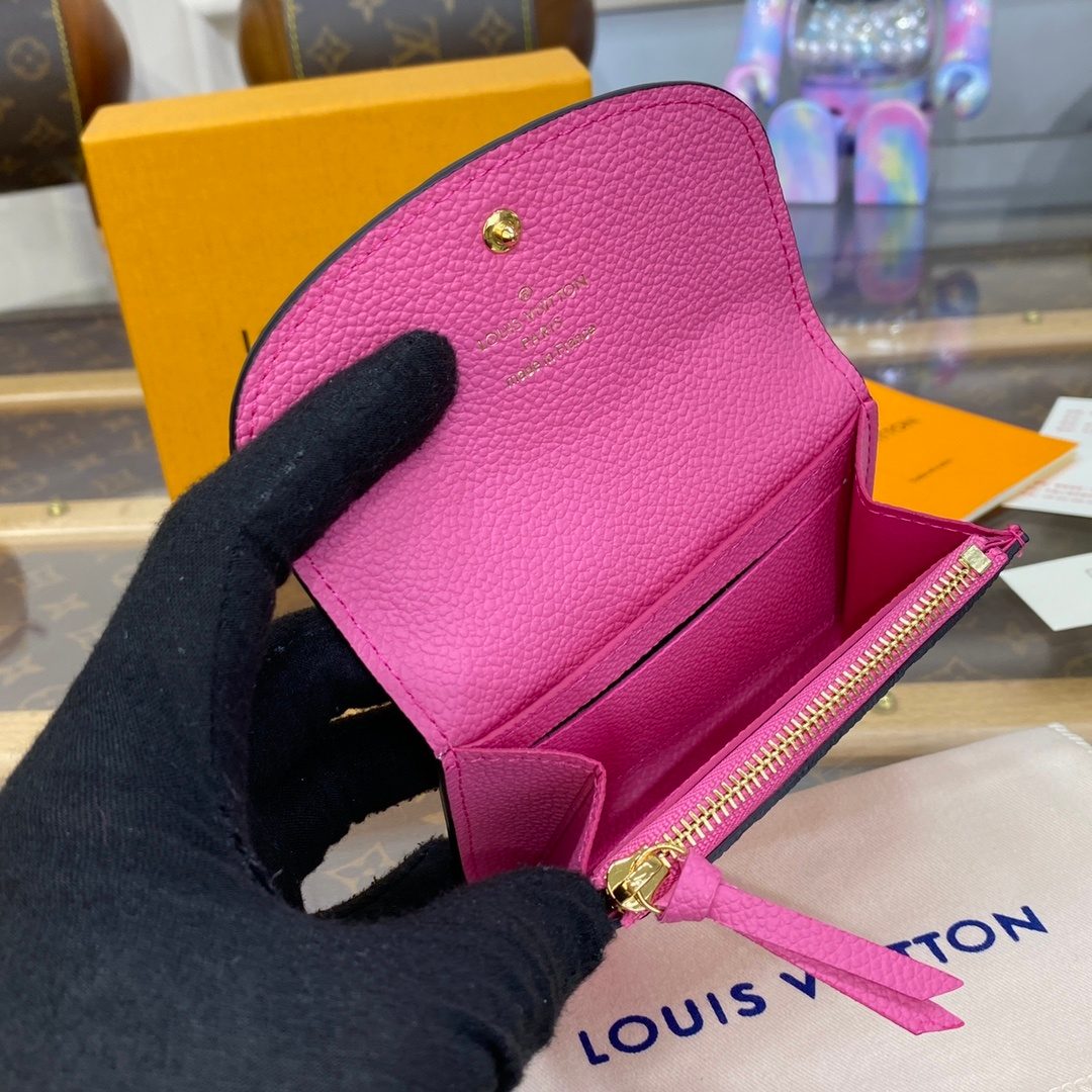 Louis Vuitton Capucines Compact Wallet Pink