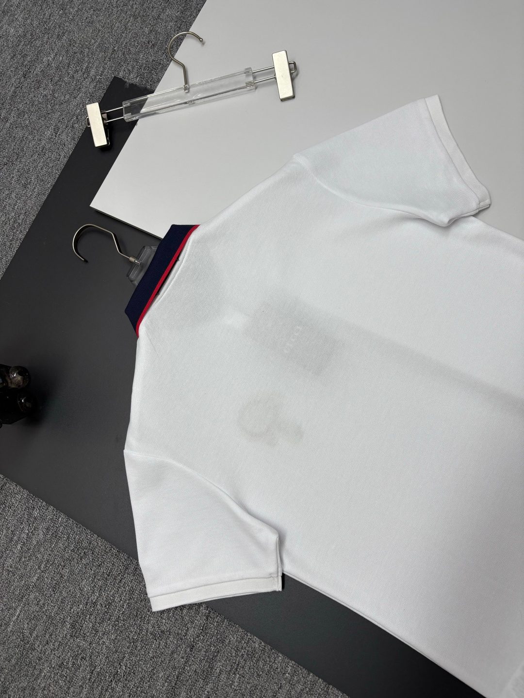 Tommy Hilfiger Striped Collar Polo Shirt