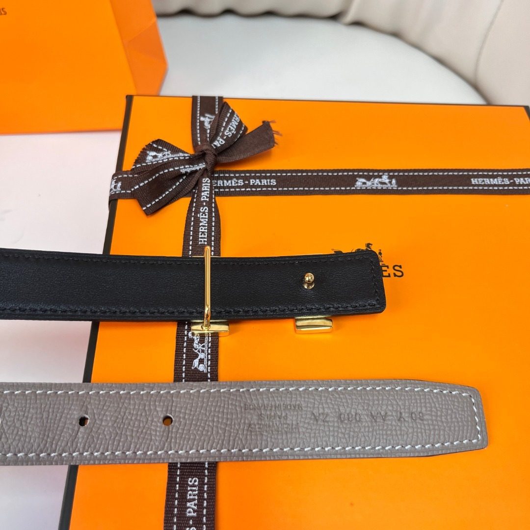 Hermès Reversible Leather Belt
