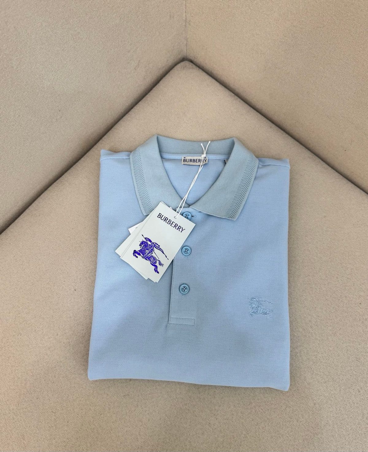 Burberry EKD Embroidered Polo Shirt