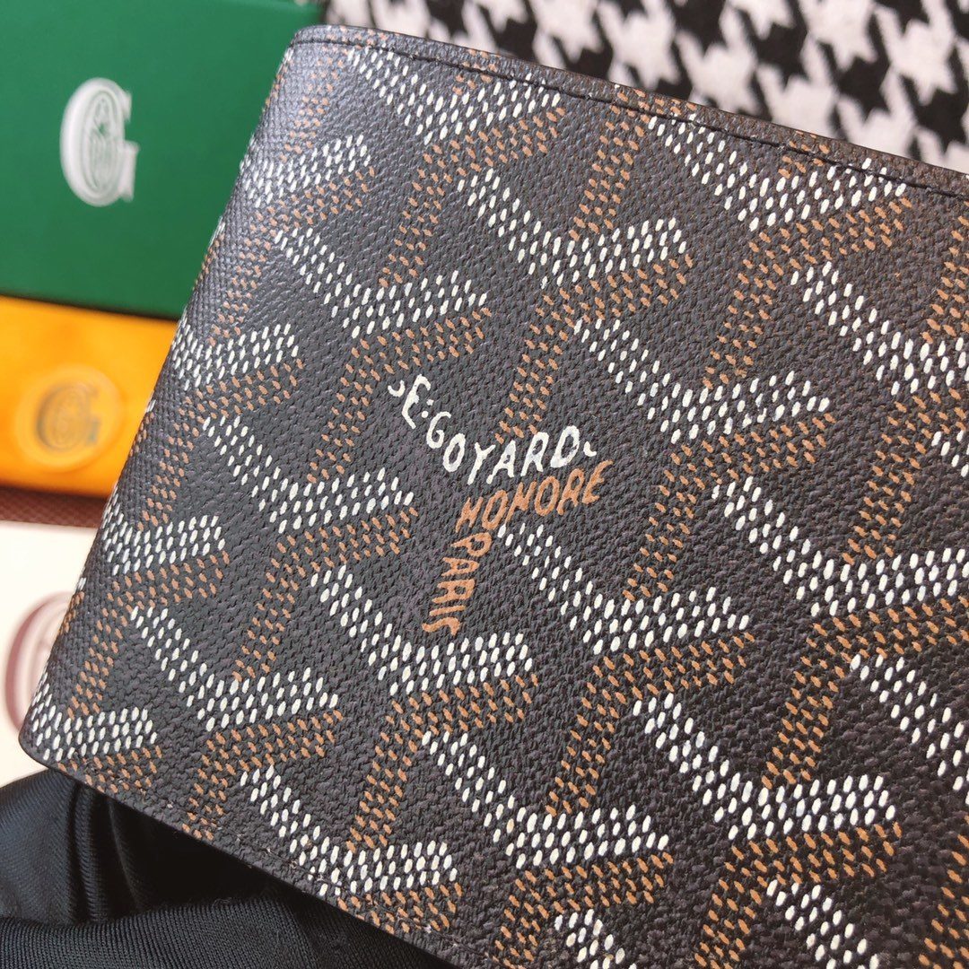 Goyard Monogram Leather Card Holder
