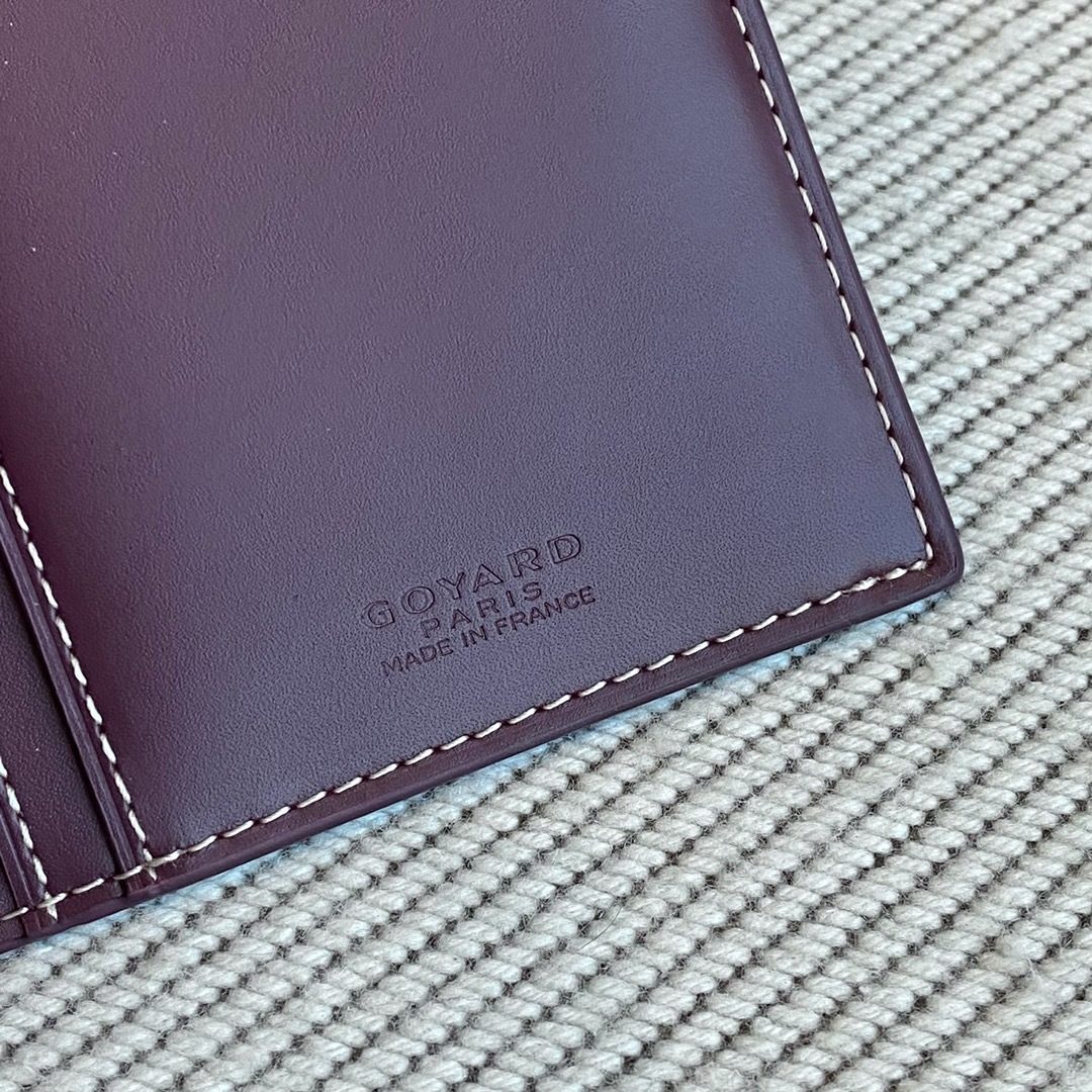 Goyard Paris Leather Bifold Wallet