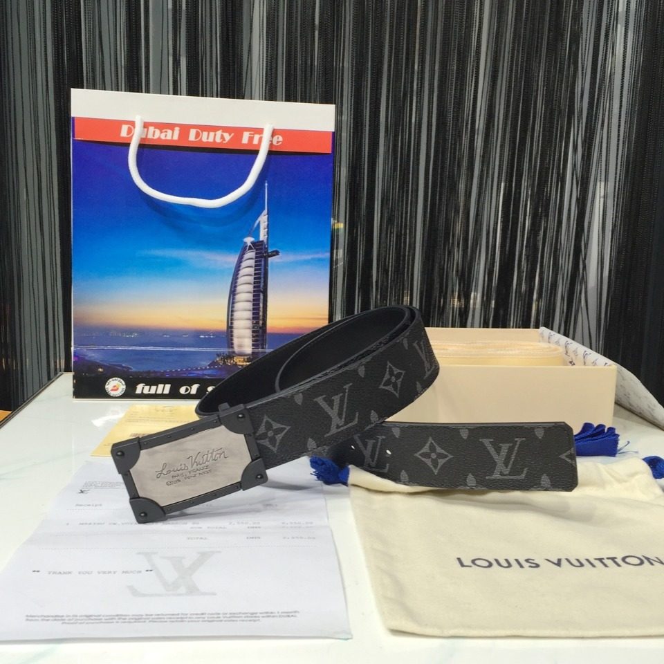 Louis Vuitton Monogram Canvas Belt