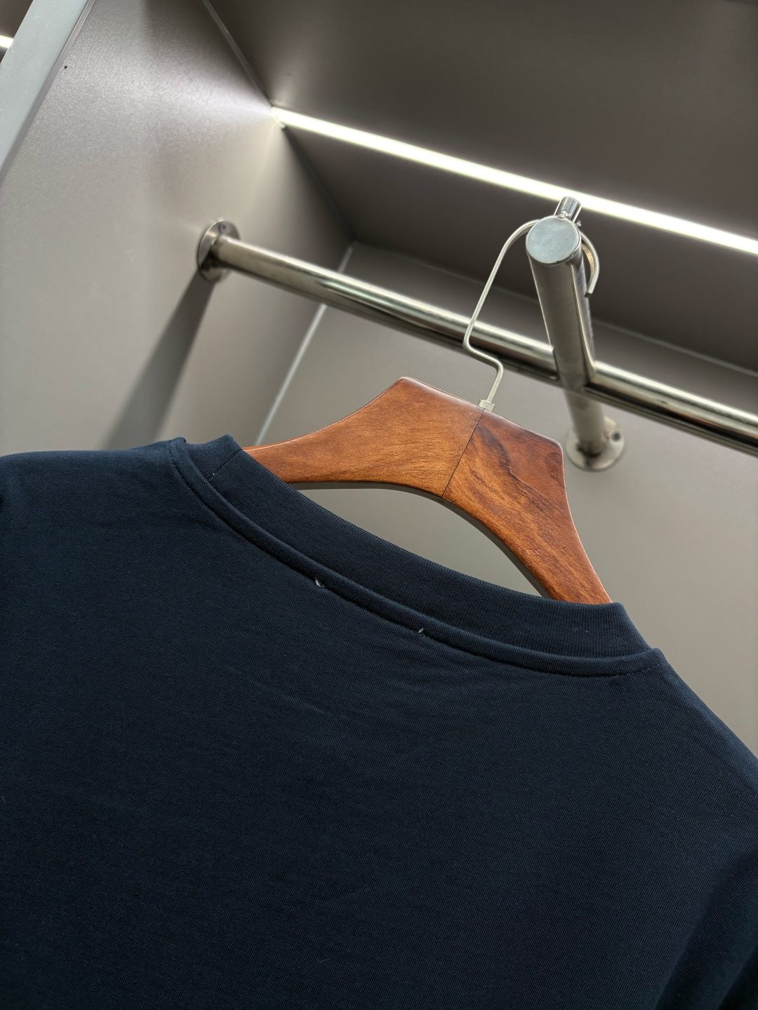Burberry Logo Crewneck T-Shirt Navy