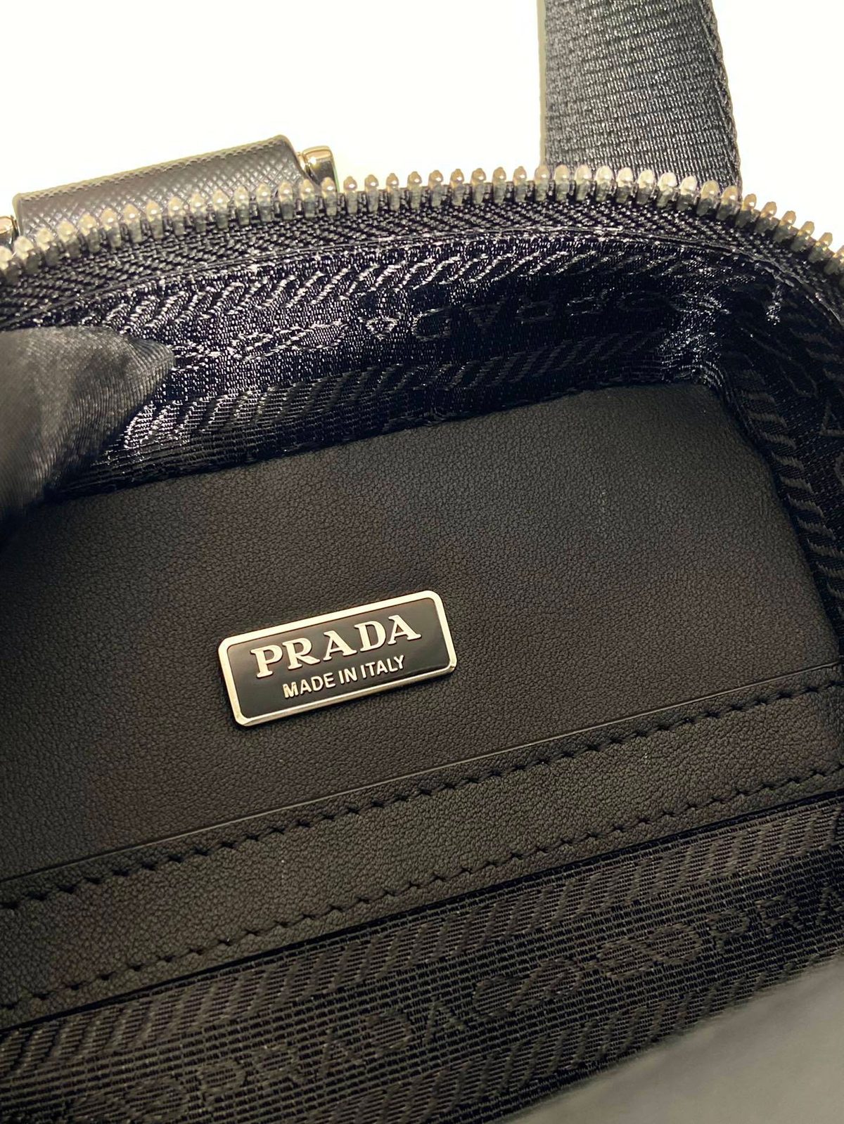 Prada Saffiano Leather Crossbody Bag