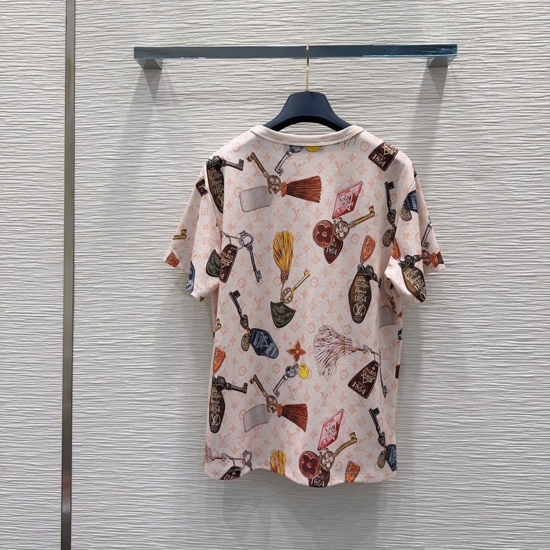 Louis Vuitton Monogram Charm Print T-Shirt