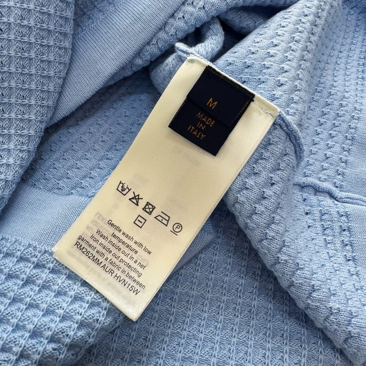 M Made in Italy Blue Knit Sweater