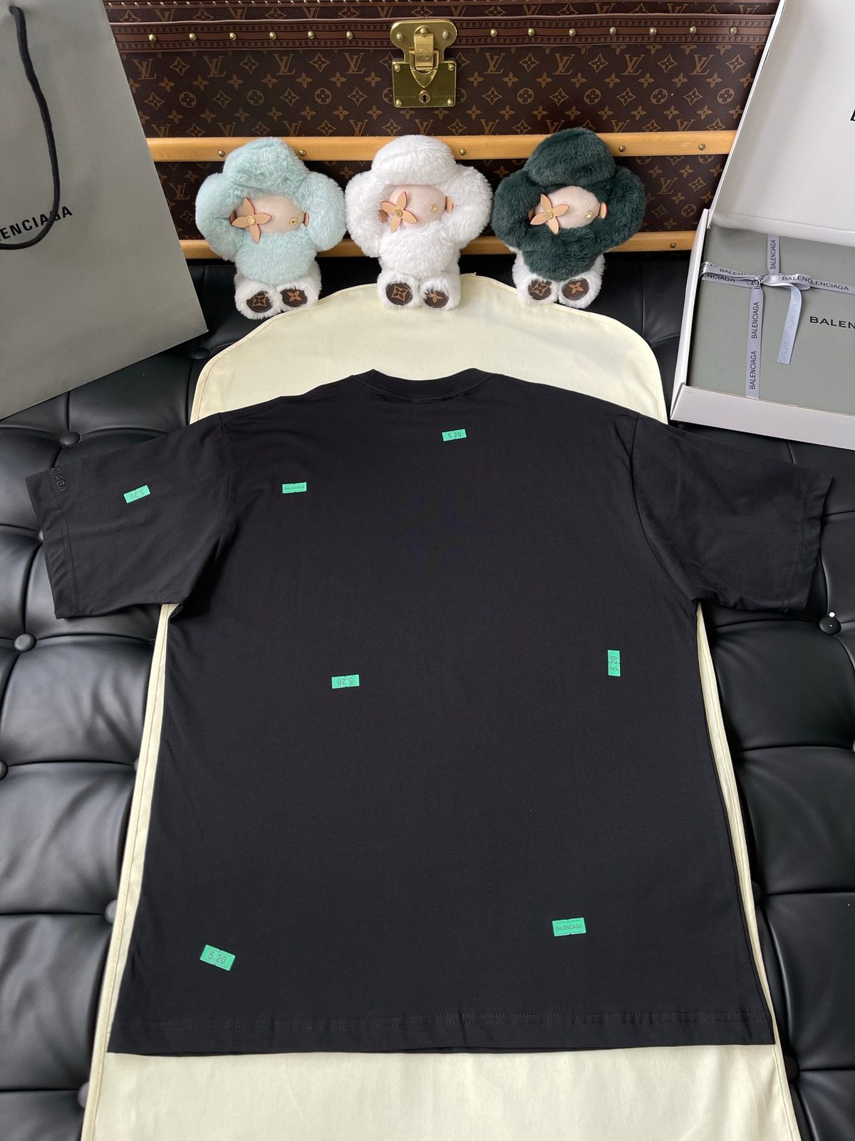 Balenciaga Black Crewneck T-Shirt