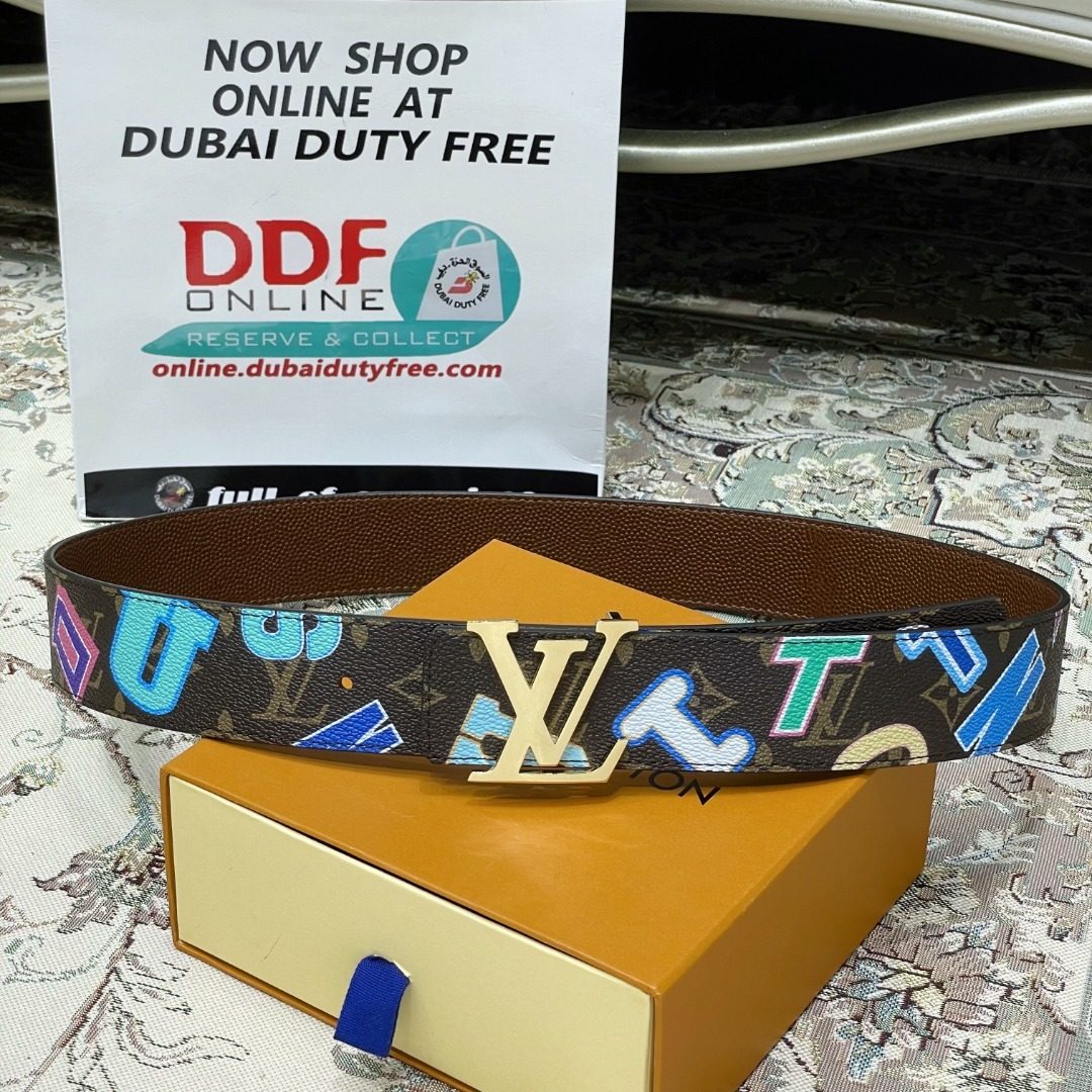 Louis Vuitton Monogram Colorful LV Belt